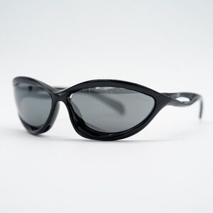 Prada Morph Black Sunglasses Gray SPR A26 1AB-60G